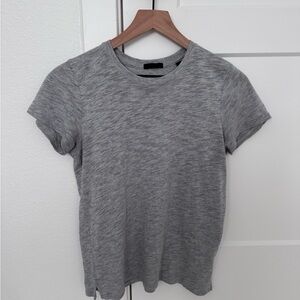 ATM Anthony Thomas Melillo Heather Gray Short Sleeve Tee